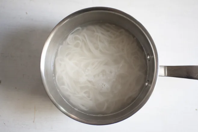 Boil noodles