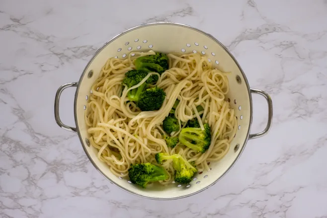 Boil pasta