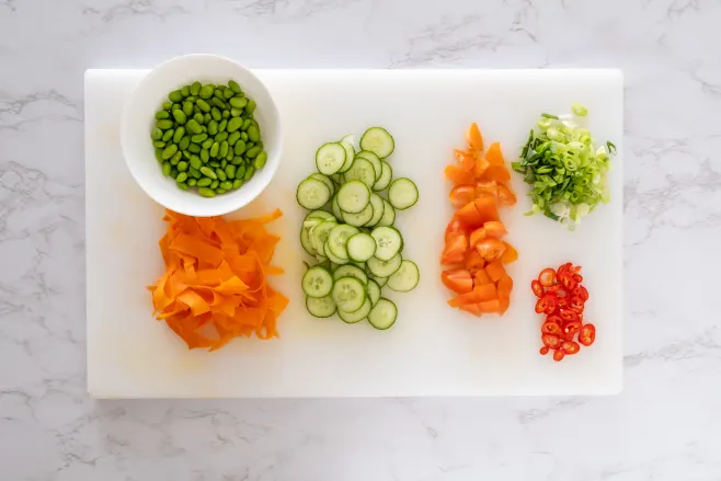 Prep vegetables