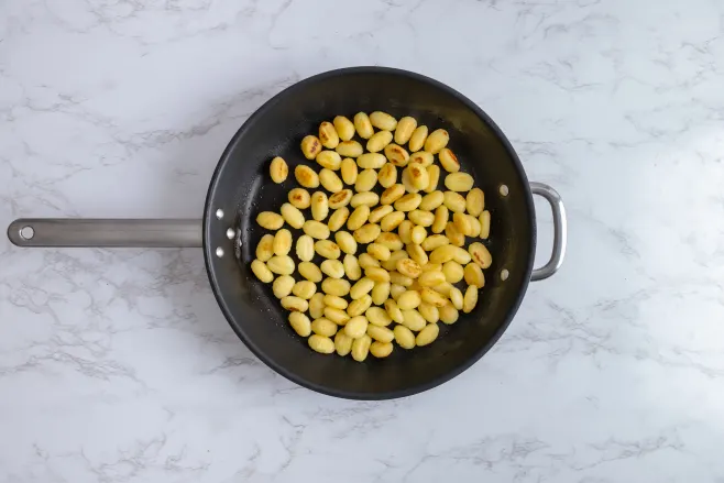 Fry gnocchi
