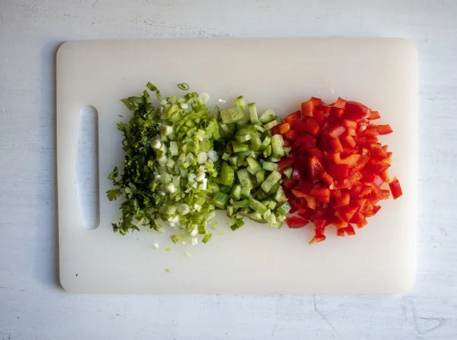 Prep vegetables