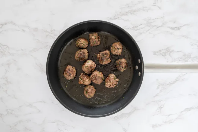 Fry meatballs