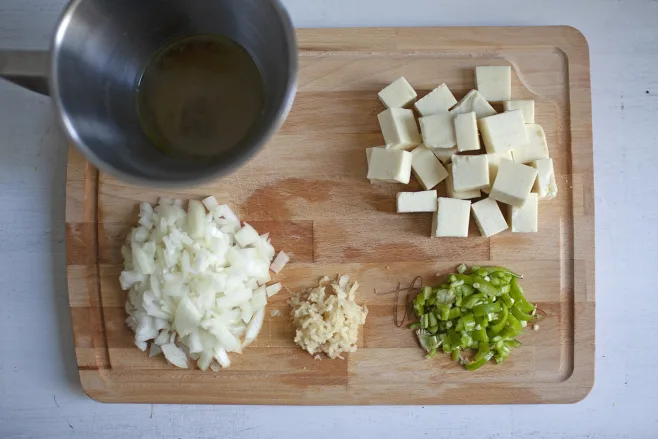 Prep vegetables