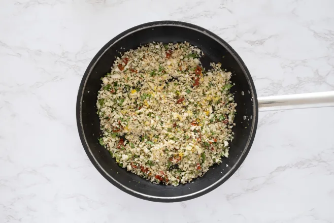 Finish cauli rice