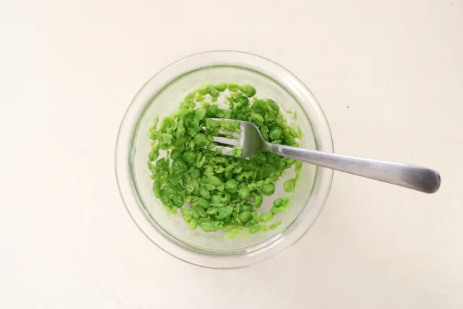 Mash peas