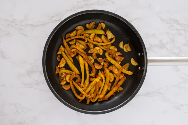 Fry vegetables