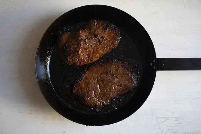 Fry steaks