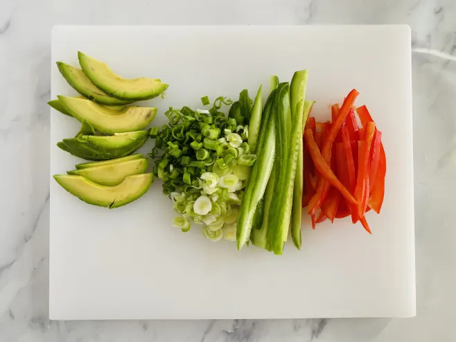 Prep vegetables