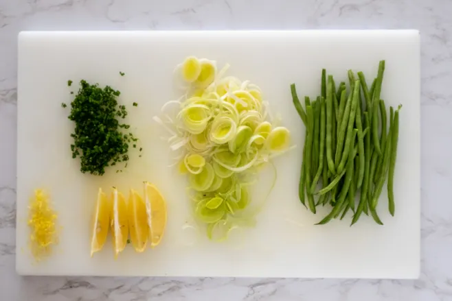 Prep vegetables