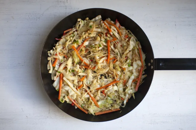 Stir-fry vegetables