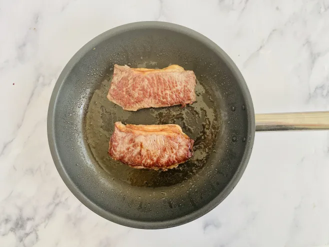 Fry steak