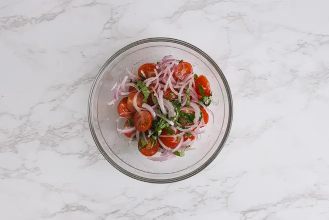 Mix the salad