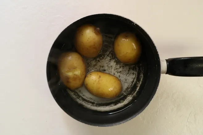 Boil potatoes