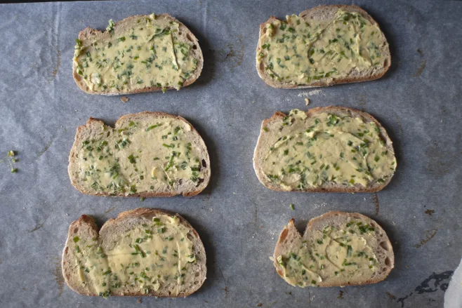 Make garlic bread