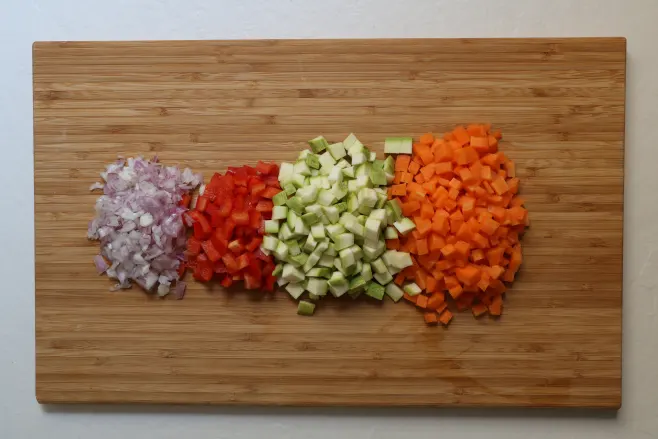 Prep vegetables