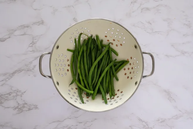 Boil green beans