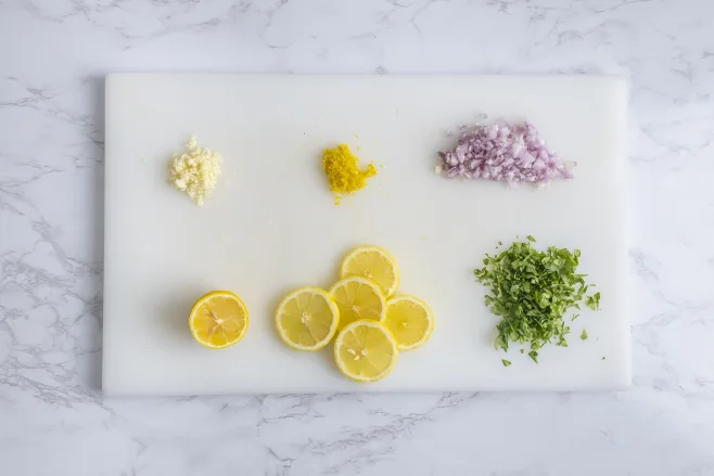Prep vegetables