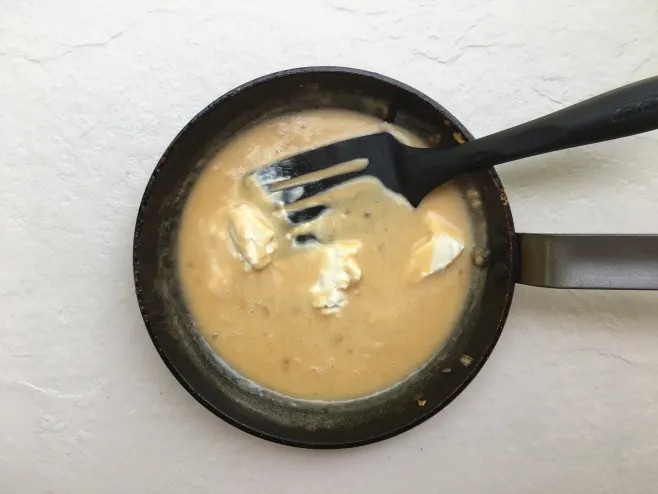 Make cheese sauce