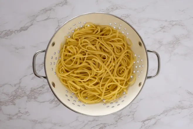 Boil linguine