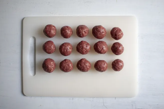 Make meatballs