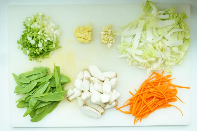 Prep vegetables