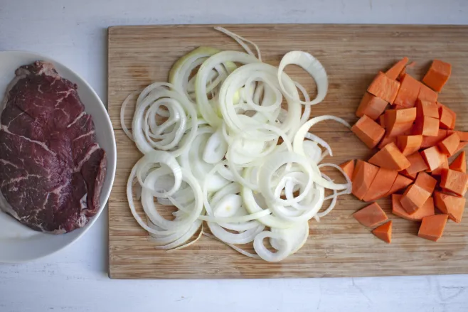 Prep vegetables