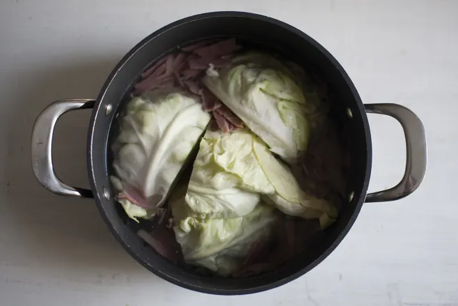 Boil cabbage