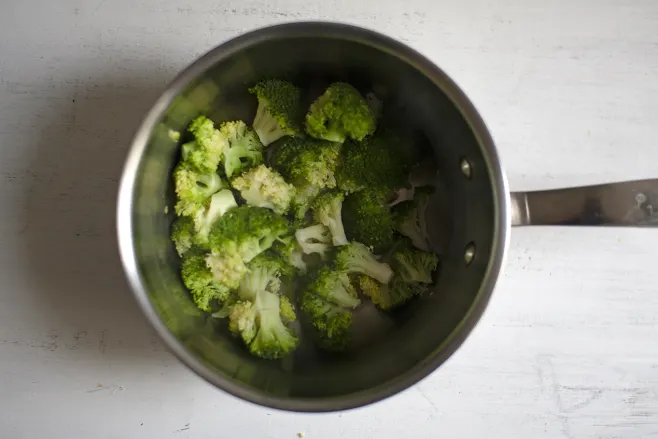 Boil broccoli