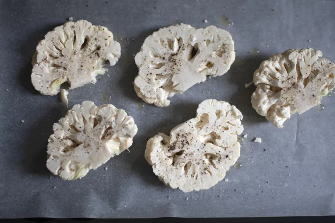 Roast cauliflower