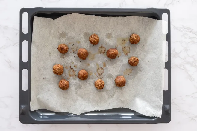 Bake meatballs