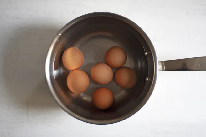Boil eggs