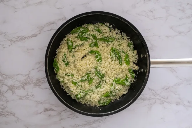 Fry cauli rice