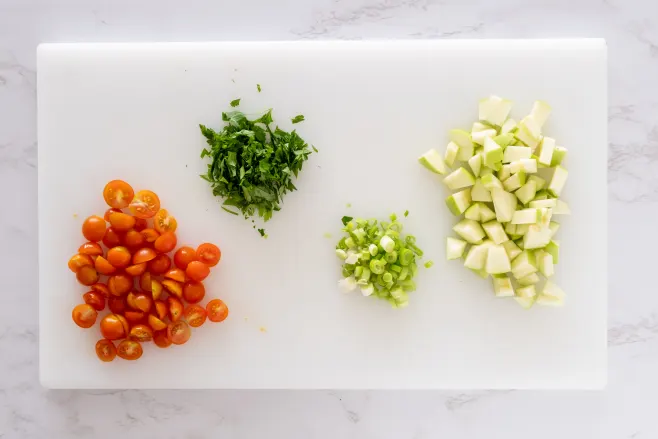 Prep vegetables