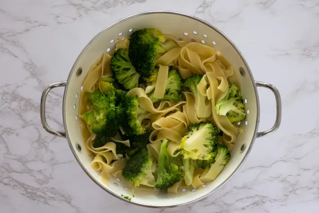 Boil noodles