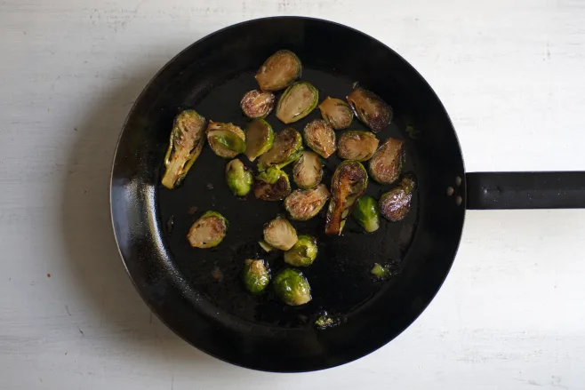 Caramelize sprouts