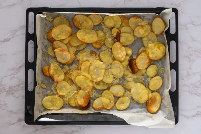 Bake potatoes