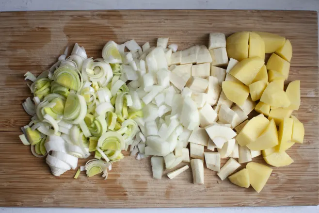 Prep vegetables