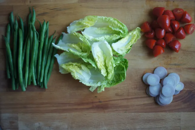 Prep vegetables