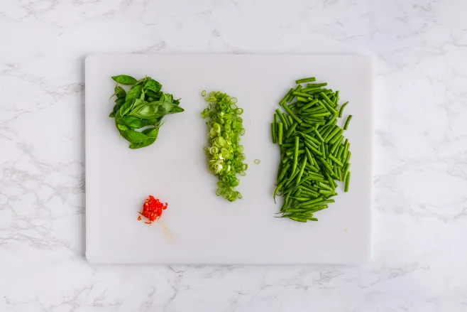 Prep vegetables