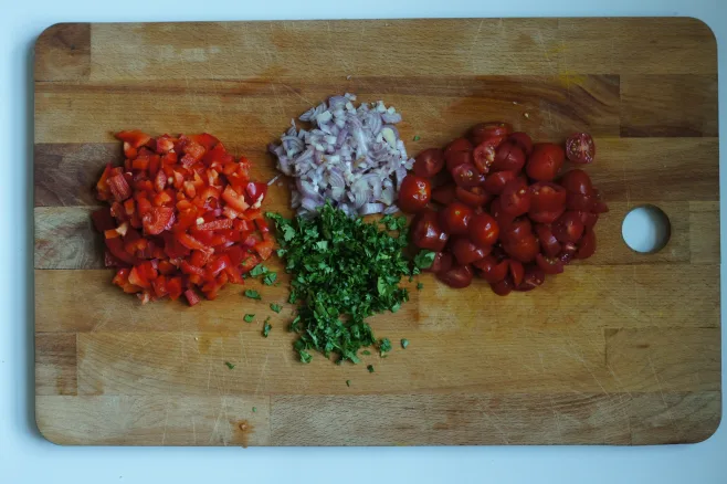 Prep vegetables