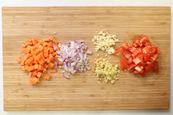 Prep vegetables