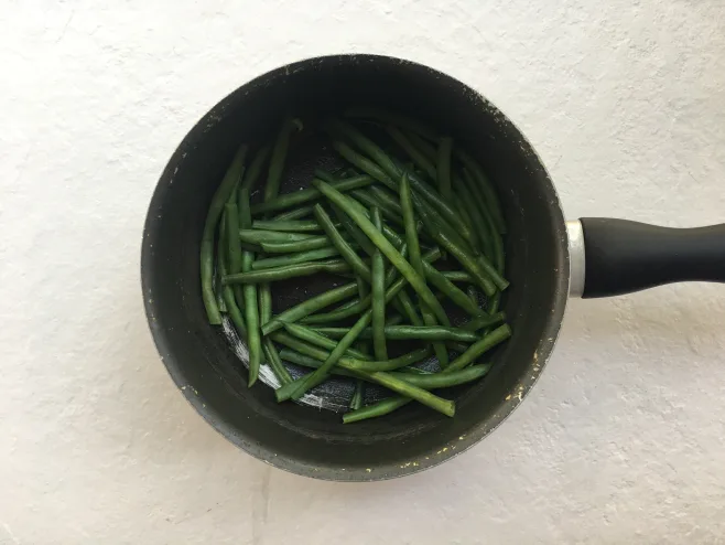 Boil green beans