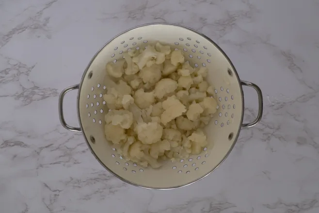 Boil cauliflower