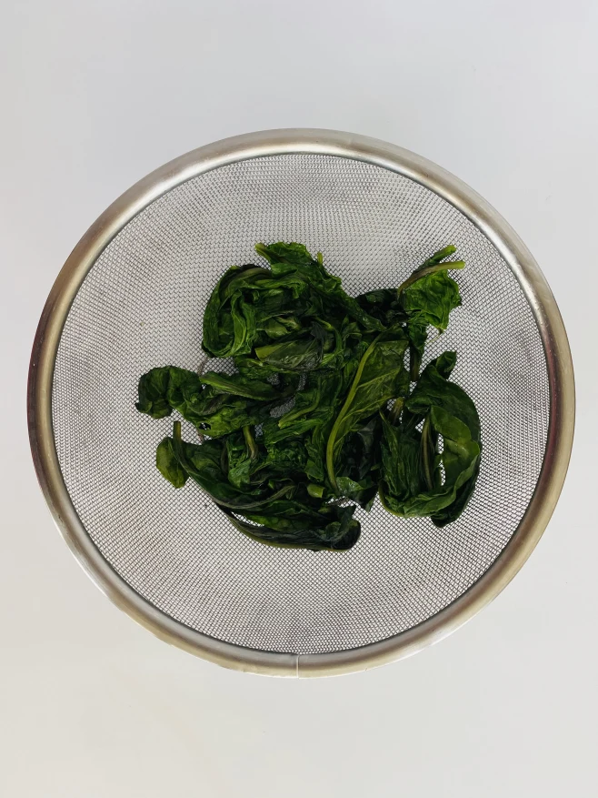 Prep spinach