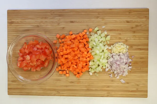 Prep vegetables