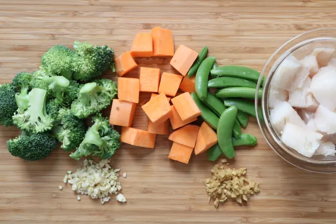 Prep ingredients