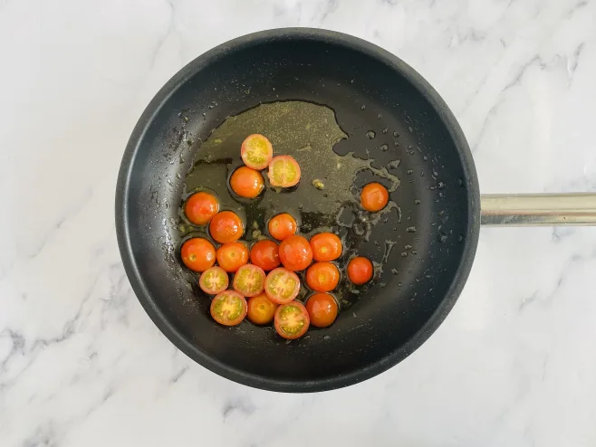 Cook tomatoes