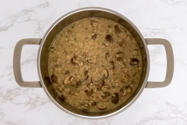 Finish risotto