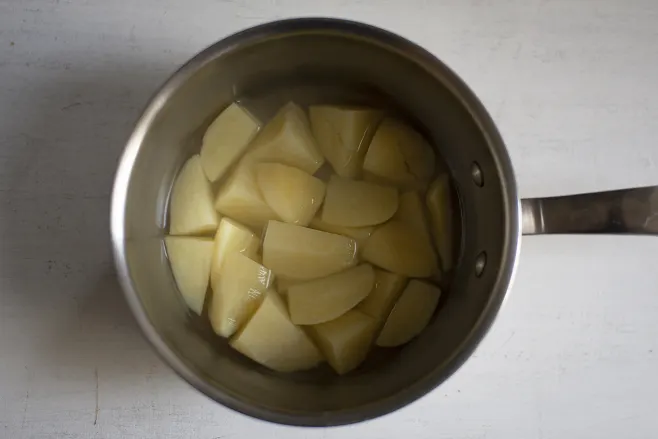 Boil potatoes