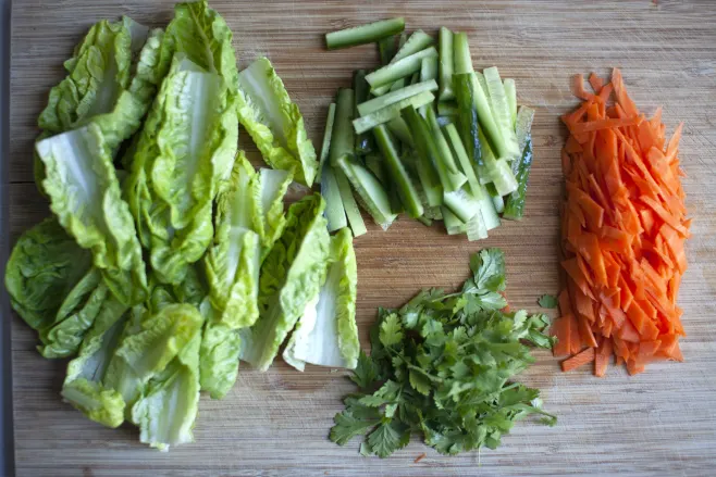 Prep vegetables